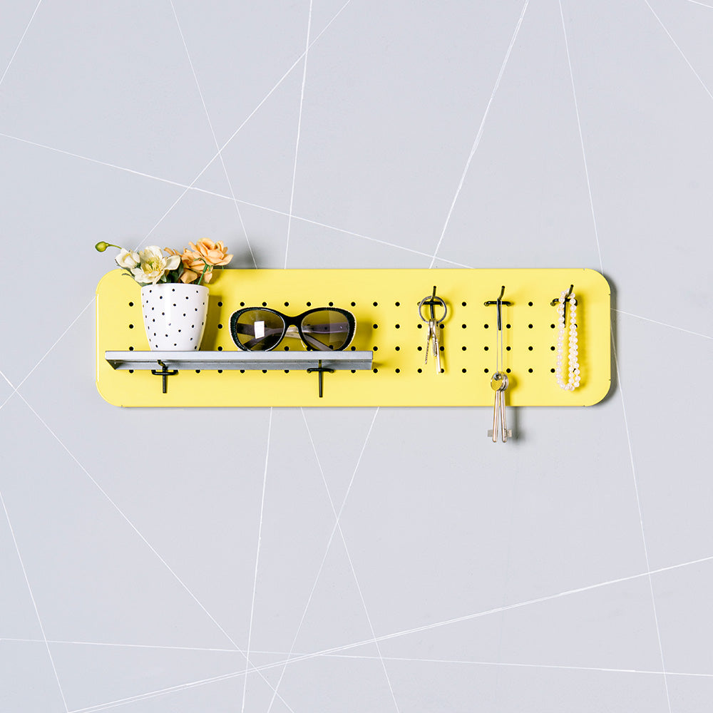 לוח מודעות מגנטי | Peg board small | פגבורד | לוח מחורר קטן | Eina
